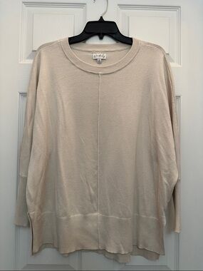 Cream Lightweight Women's Sweater